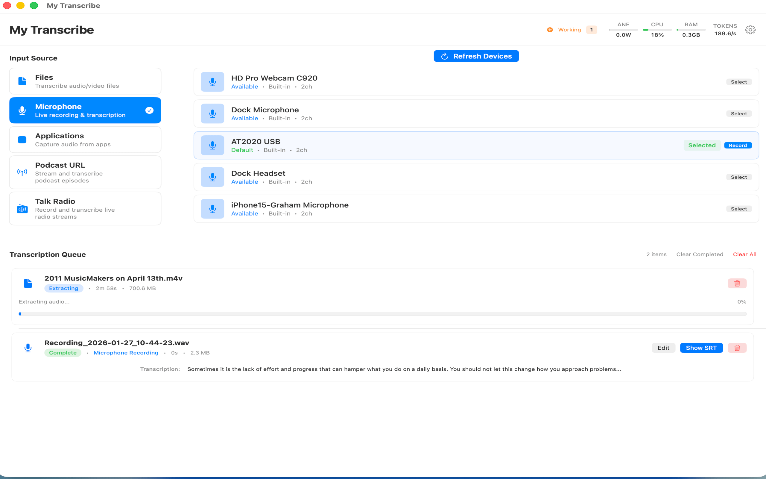 MyTranscribe Screenshot 2